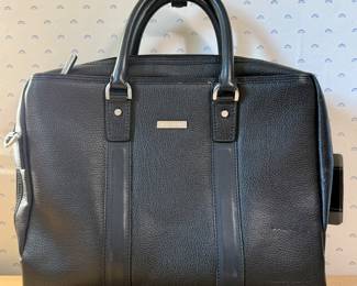 Brooks Brothers Leather Computer Bag