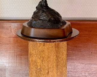 "Calling the Buffalo" Bronze 1/20, Signed Kevin McCarthy