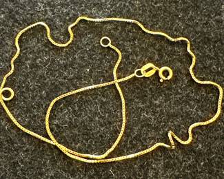 14K 16" Chain (Italy)