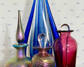 Art Glass Perfume Bottles