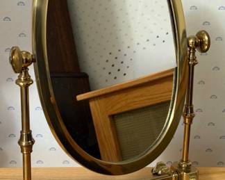 Brass Vanity Mirror