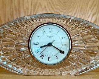 Waterford Desk Clock