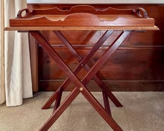 Artisan Crafted Butler's Tray Table