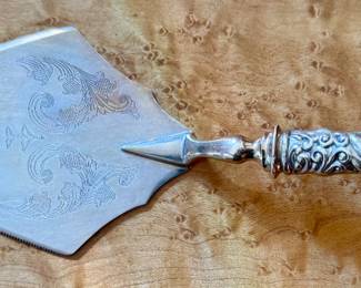 Sterling Handled Pie Server