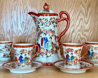 Vintage Japanese Tea Set