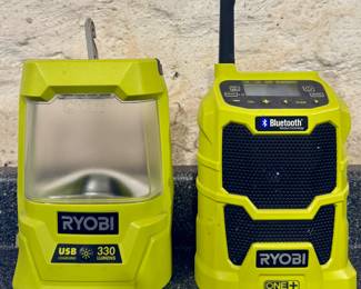Ryobi Light & Radio