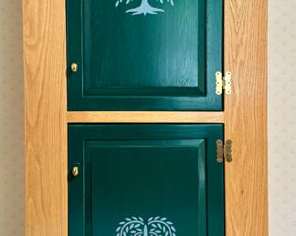 Artisan Crafted, Hand Painted Storage Cabinet