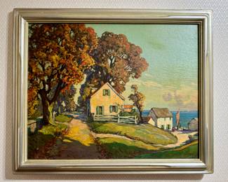 Oil on Canvas, Signed