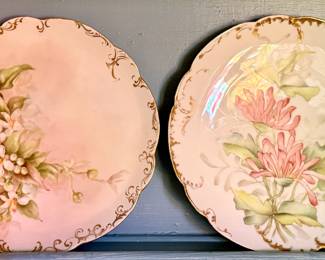 (2) Limoges Serving Plates
