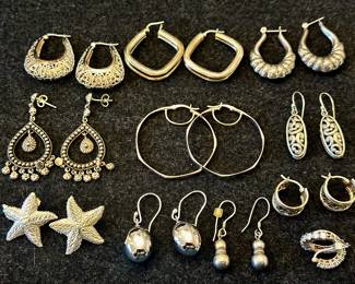 Sterling Silver Earrings