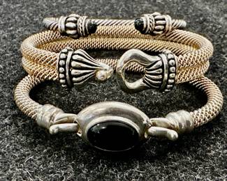 Joseph Esposito Sterling Bracelets