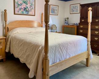 Artisan Crafted Oak Queen Bed