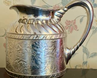 Pewter Water Pitcher