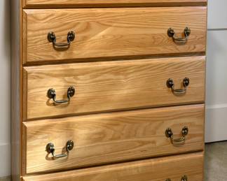 Artisan Crafted Oak Bureau