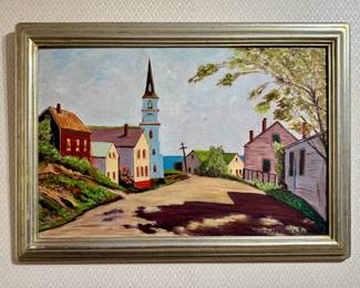 Oil on Canvas, Signed Michael Perkins