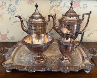 Silverplate Tea Service