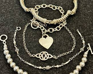 Sterling Silver Bracelets