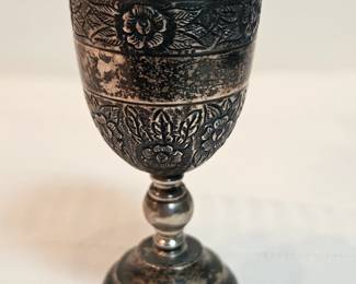 Antique Silver Shot Cup