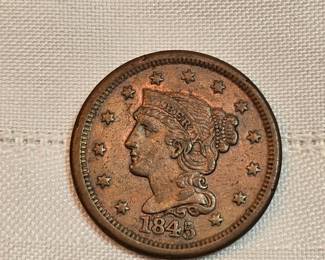1845 Large Cent
