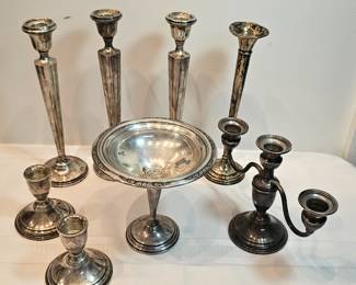 Weighted Sterling Silver Lot