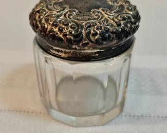 Antique Makeup Jar