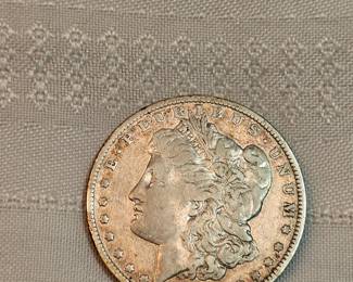 1884 O Morgan Silver Dollar