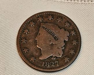 1827 Large Cent