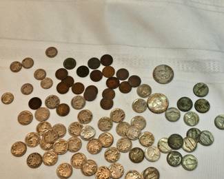 Random Unsearched USA Coins Lot