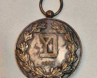 Rare WWI French Soccer Championship Medal
