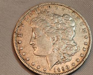 1890 Morgan Silver Dollar