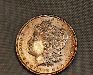 1896 Morgan Silver Dollar