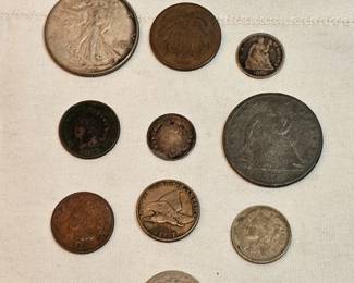 Old US Coins Mixed Lot