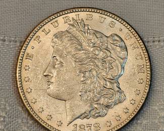 1878 S Morgan Silver Dollar