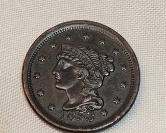 1853 Large Cent