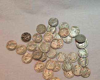 Unsearched Buffalo Nickels Lot Of 40
