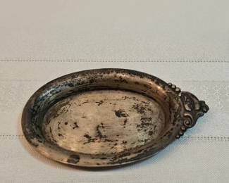 Small Sterling Silver Sharfman's Retirement Gift Tray