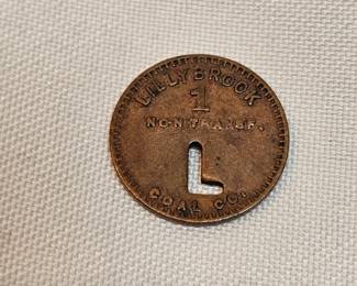 Lilly Brook Coal Co 1 Cent Coin