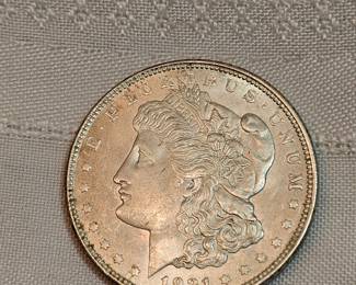 1921 Morgan Silver Dollar