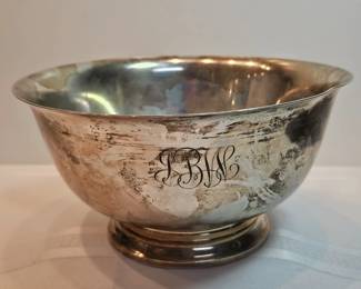Large Gorham Sterling Silver Revere Bowl