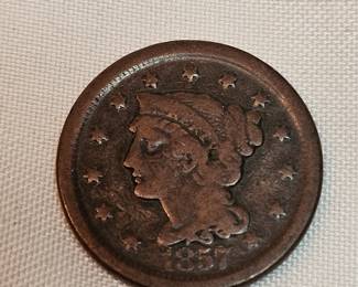 1857 Large Cent