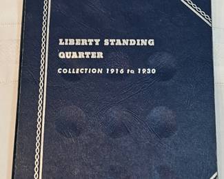 Liberty Quarters In Book