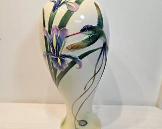 Franz Long Tail Hummingbird Vase