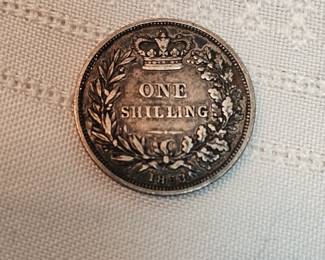 1853 One Shilling