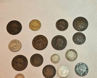 French Coins Lot