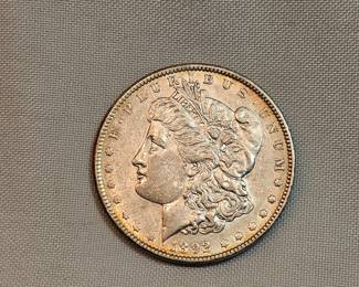 1892 Morgan Silver Dollar