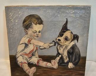 George Briard Mid Century Glass Appetizer Tray