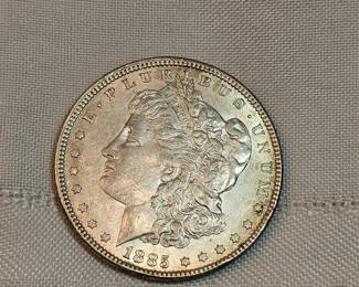 1885 Morgan Silver Dollar