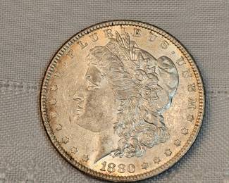 1880 Morgan Silver Dollar