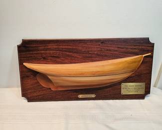 Wooden Schooner Model