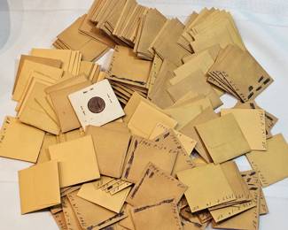 Pennies Mostly In Envelopes